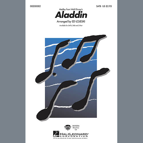 cover: Aladdin (Medley) (from Disney's Aladdin) (arr. Ed Lojeski), Alan Menken, Chor