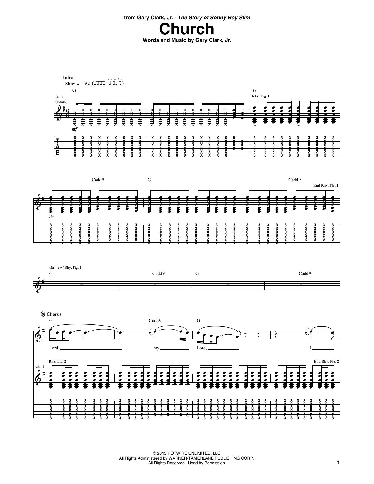 Produktgalerie: Seite 1 von 1 Church, Gary Clark, Jr., Gitarre