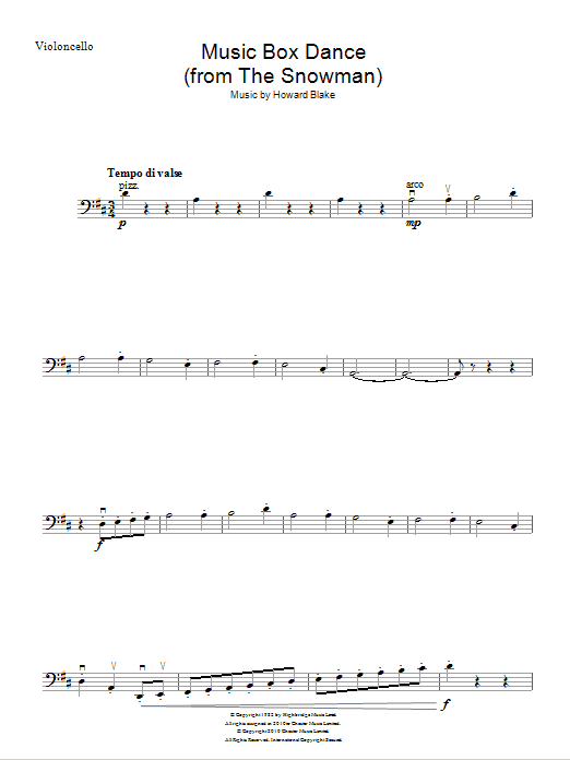 Produktbild zu: Music Box Dance