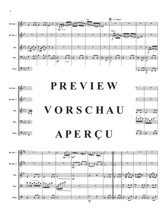 Produktgalerie: Seite 3 von 21 Vier Lieder , , (Blechbläser-Quintett)