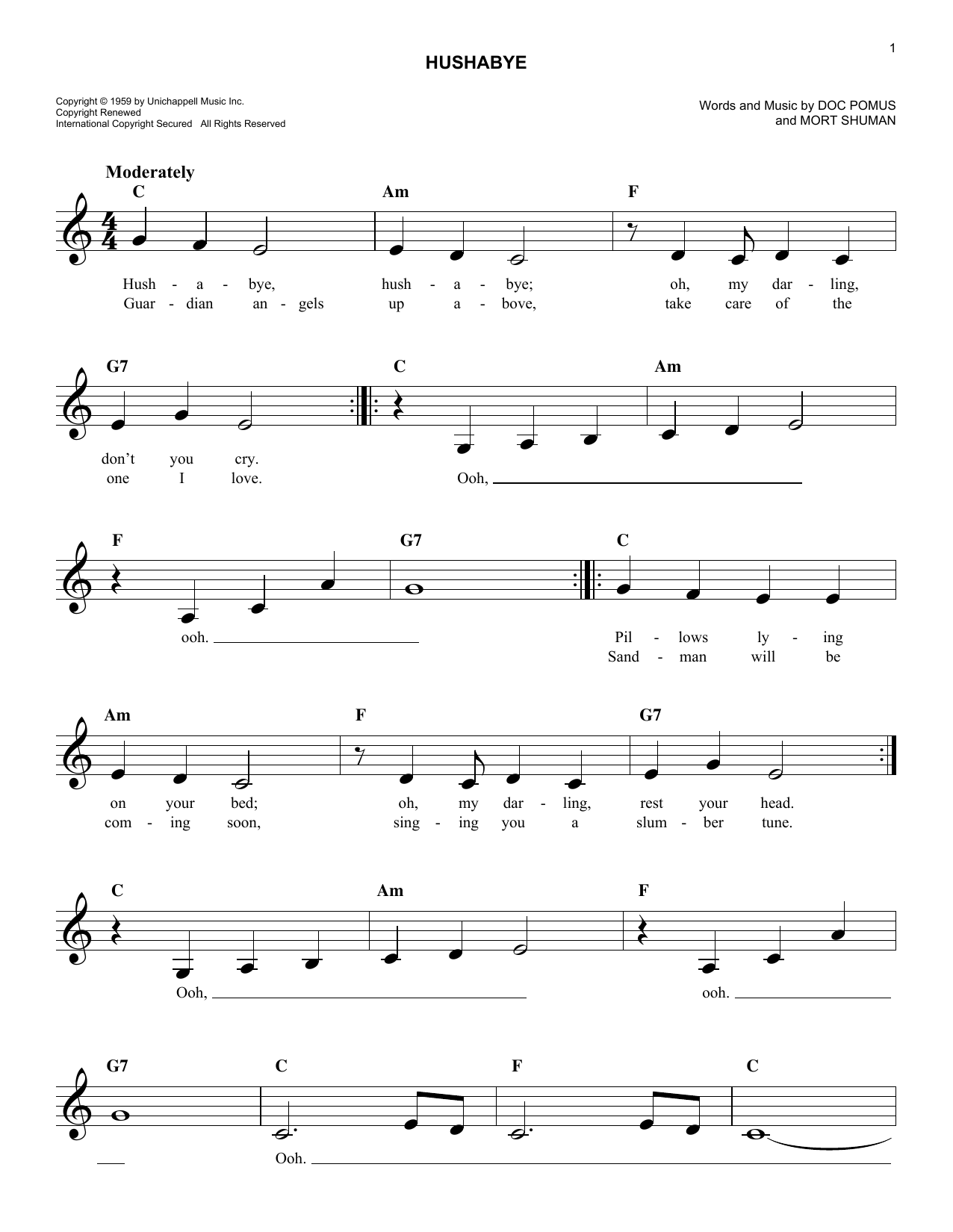 Produktbild zu: Hush-A-Bye