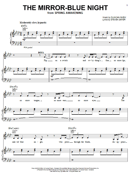 Produktbild zu: The Mirror-Blue Night