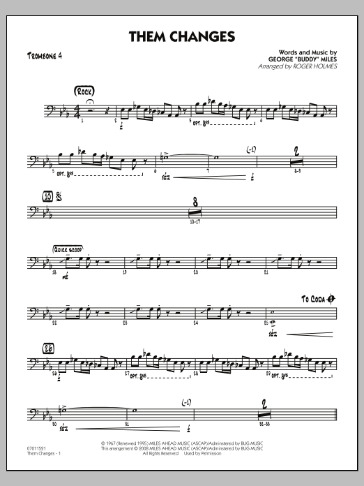 Produktgalerie: Seite 1 von 1 Them Changes - Trombone 4, 