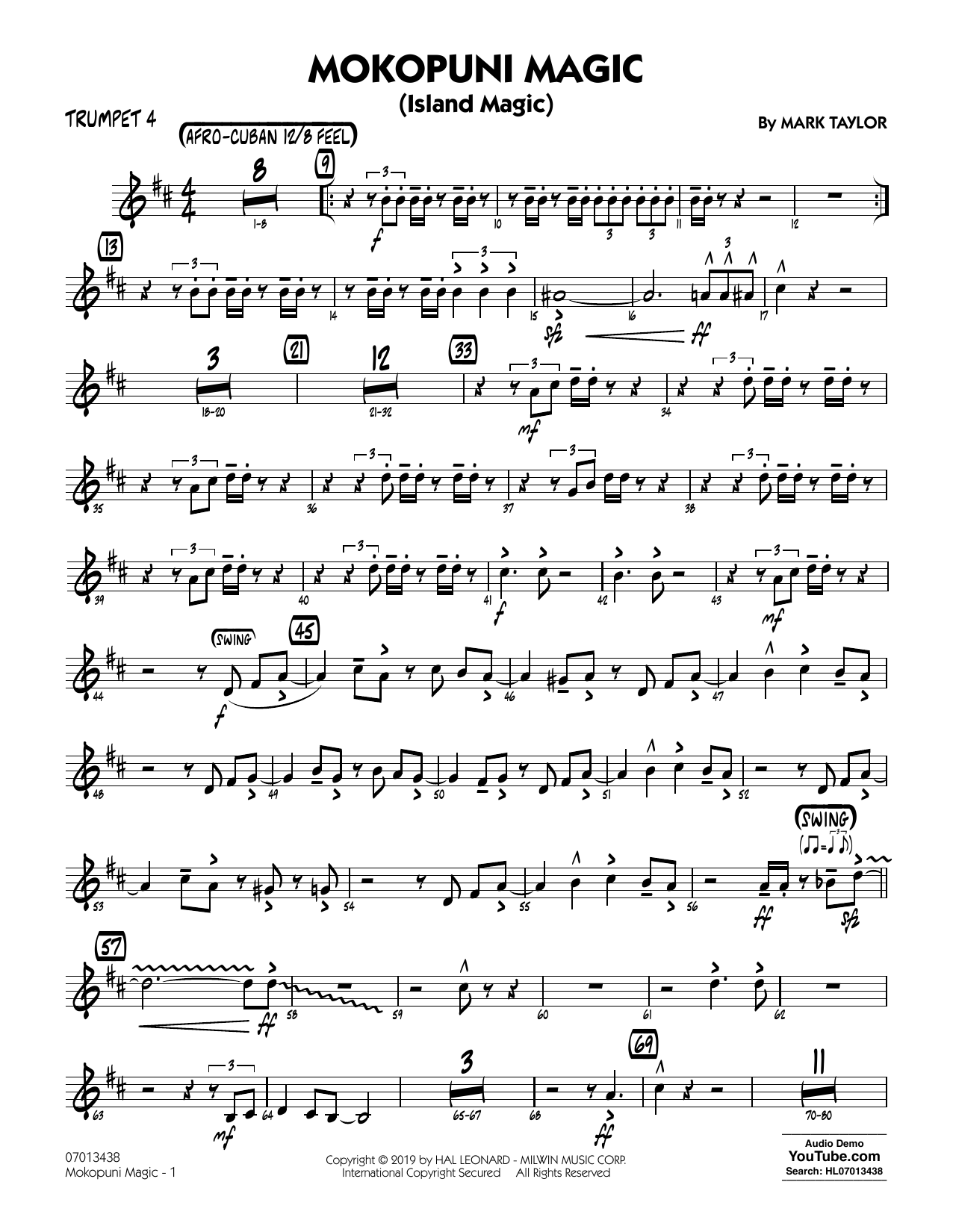 Produktgalerie: Seite 1 von 1 Mokopuni Magic (Island Magic) - Trumpet 4, Mark Taylor