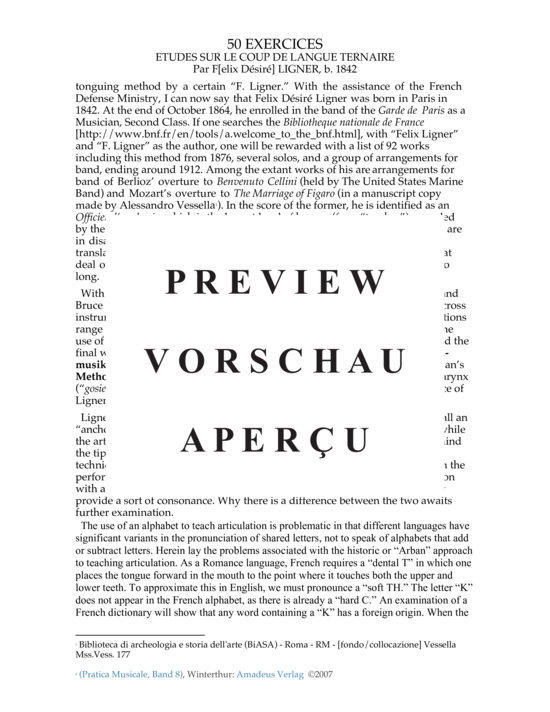 Produktgalerie: Seite 4 von 21 50 Exercises Sur Le Coup De Langue Ternaire, , 