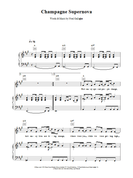 Produktbild zu: Champagne Supernova