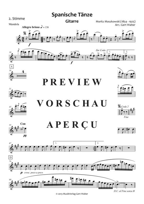 Produktgalerie: Seite 11 von 21 Spanische Tänze Opus 12 , , (Quintett flexible Besetzung)