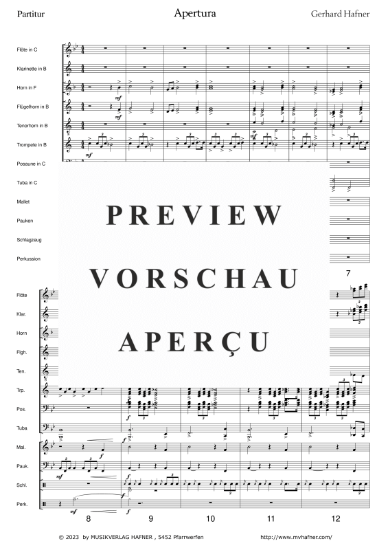 gallery: Apertura, , (large wind orchestra)