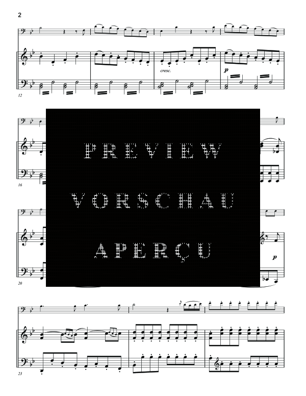 Produktgalerie: Seite 6 von 11 Queen of the Night, The, , (Tuba und Klavier)