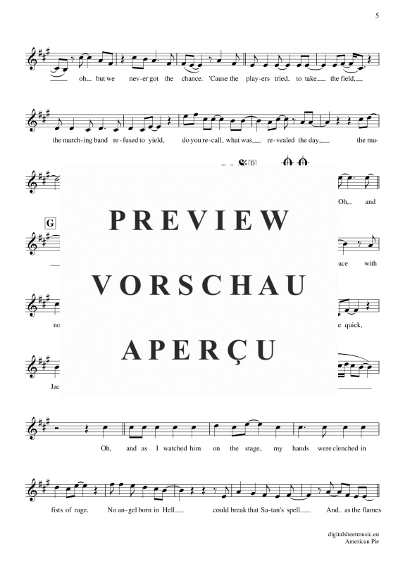 Product gallery: Page 6 of 8 American Pie , Mc Lean, Don, Trumpet in B-flat