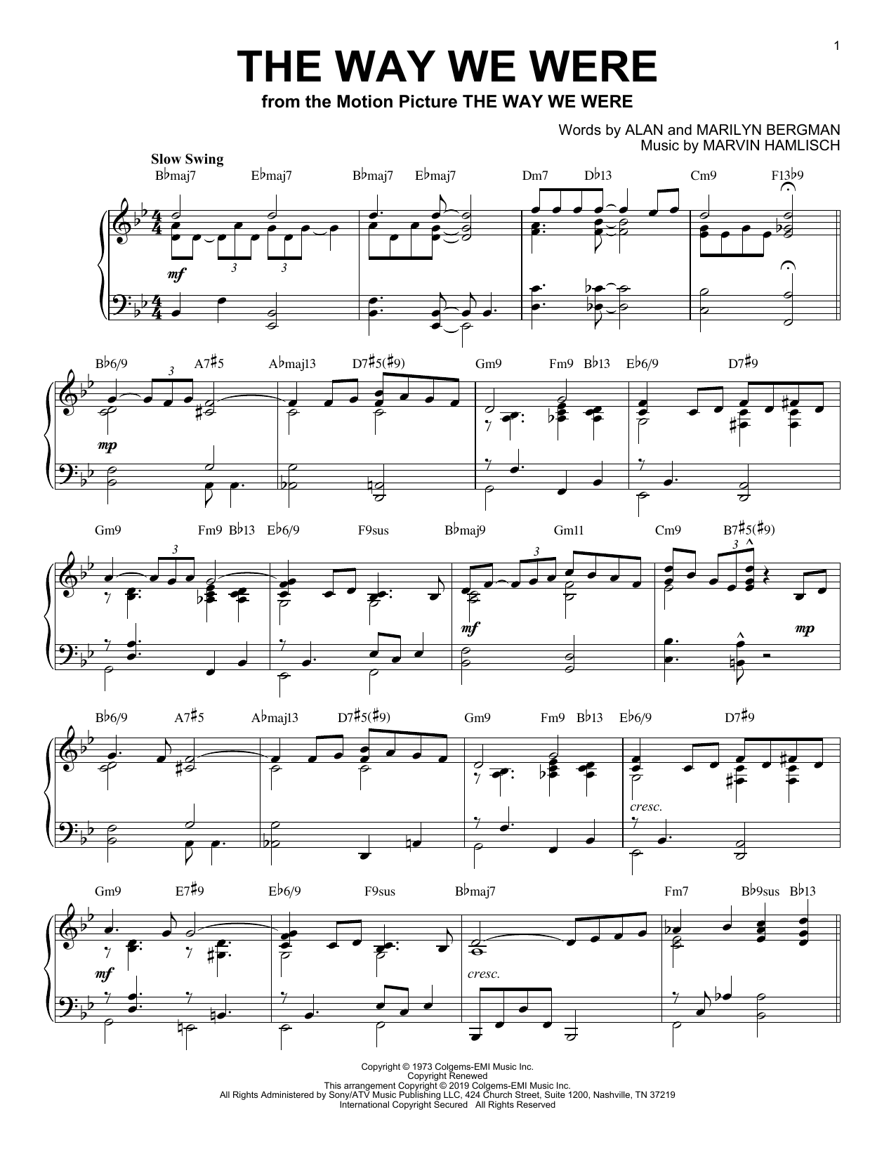 Product gallery: Page 1 of 1 The Way We Were [Jazz version], Barbra Streisand