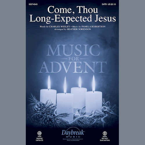 cover: Come, Thou Long-Expected Jesus, Heather Sorenson