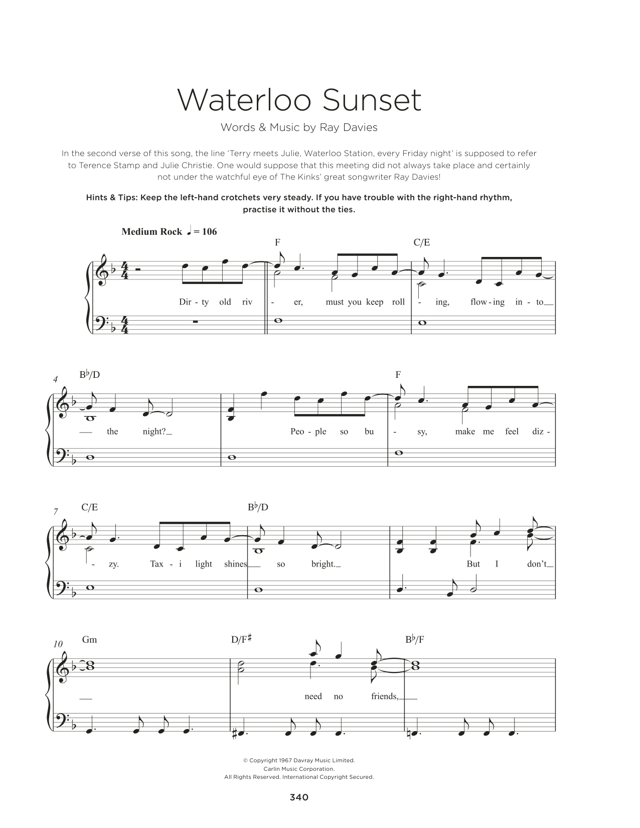 Produktbild zu:  Waterloo Sunset - The Kinks