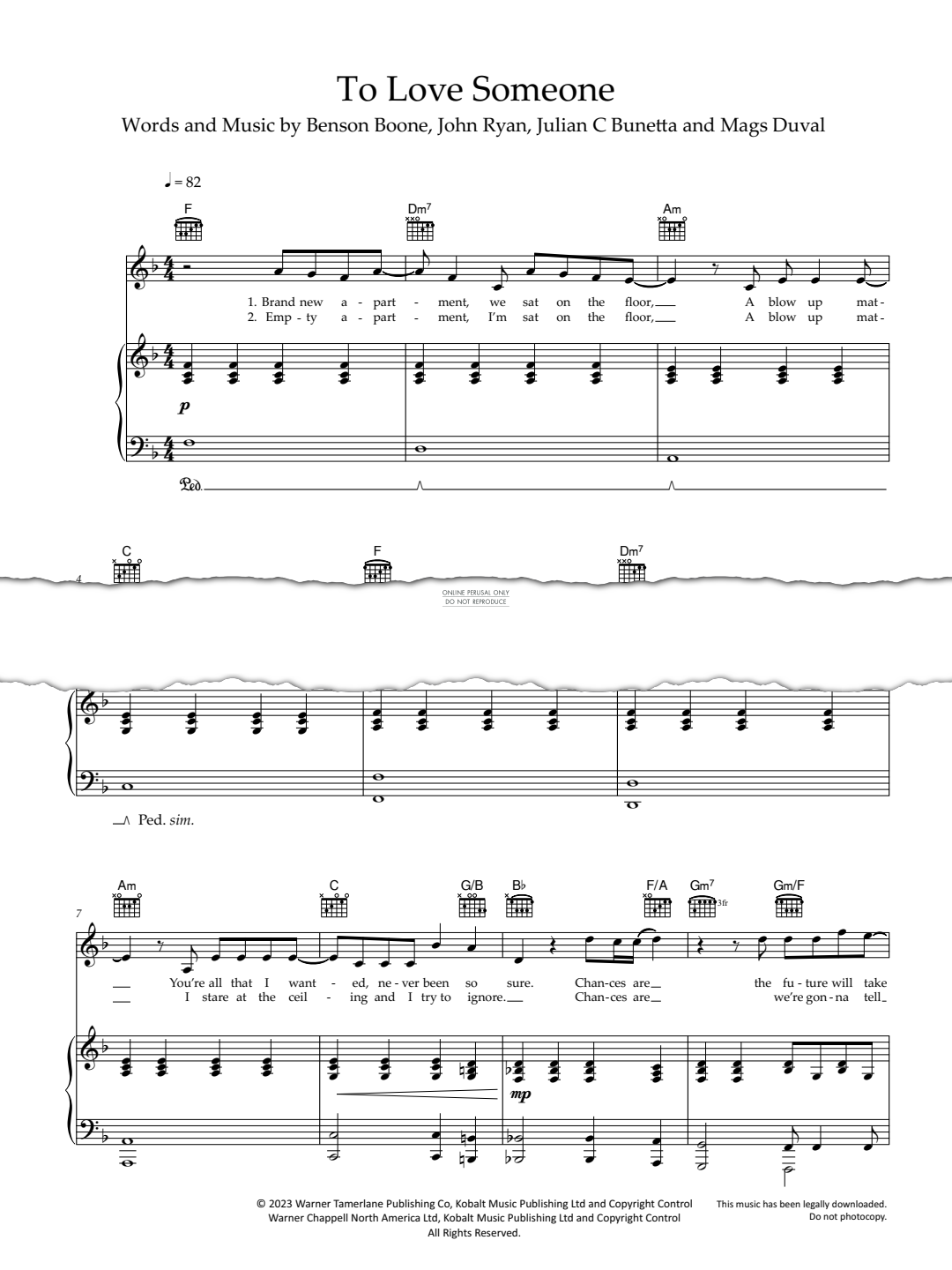 gallery: To Love Someone, Benson Boone, Gesang, Gitarre, Klavier