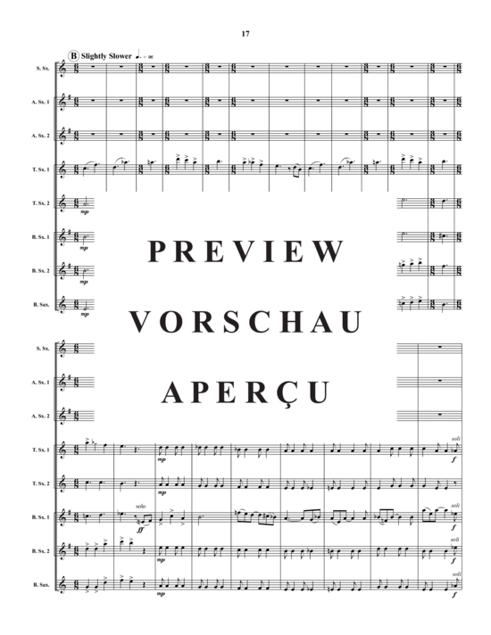 Product gallery: Page 18 of 21 Suite für Saxophon Ensemble, , 