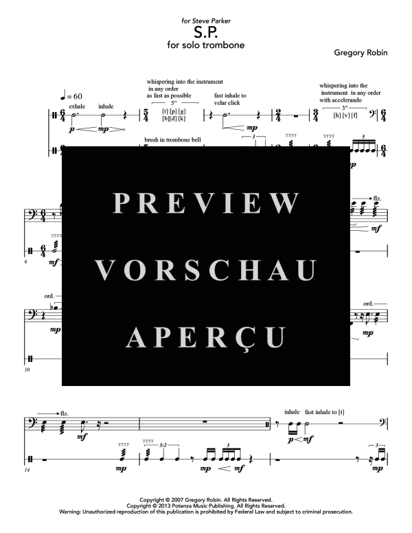 Product gallery: Page 6 of 8 S.P., , (Trombone solo)