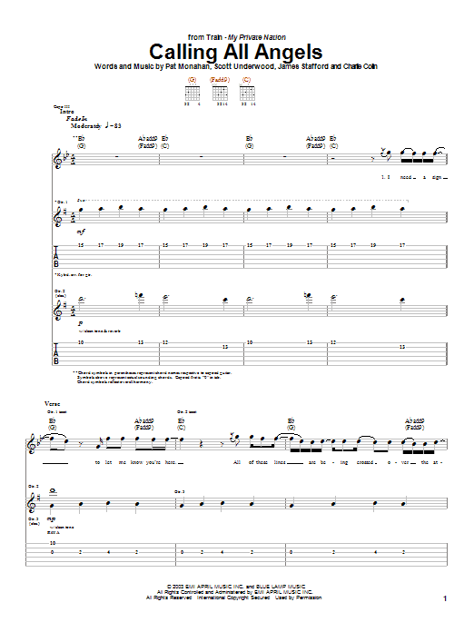 Produktbild zu:  Calling All Angels - Train