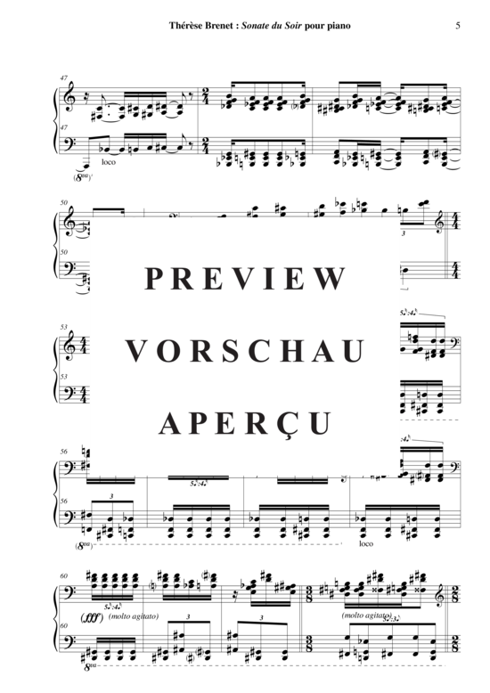 Product gallery: Page 6 of 8 Sonate du Soir , , Piano Solo
