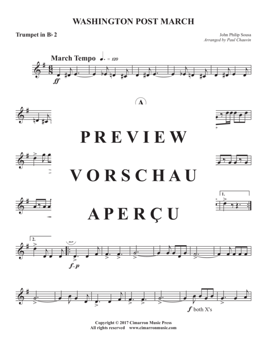 gallery: Washington Post March , , (Blechbläserquintett)