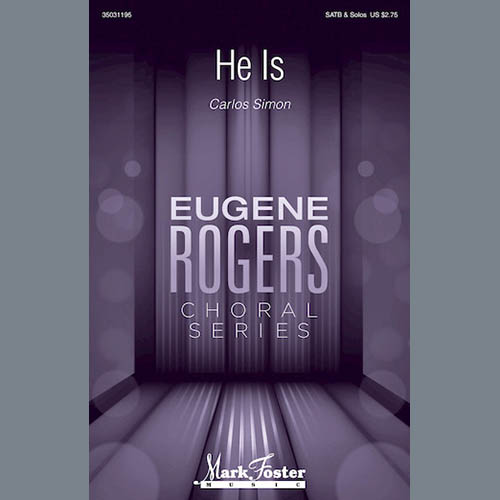 cover: He Is, Carlos Simon