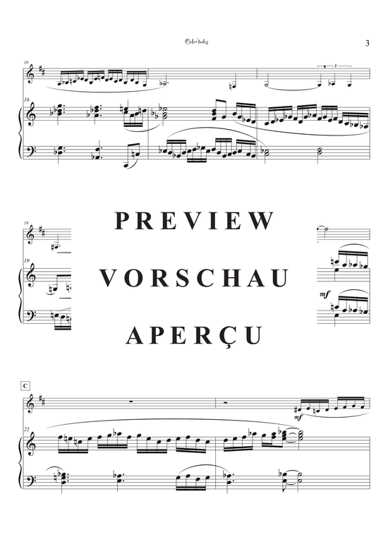 Product gallery: Page 6 of 44 Color´tudes - Five Attitudinal Colors , , (bass clarinet + piano)