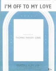cover: I'm Off To My Love, Thomas Parker Gibbs, Gesang, Gitarre, Klavier