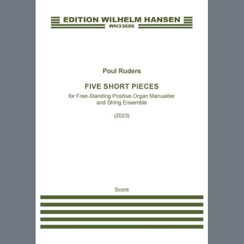cover: Five Short Pieces, Poul Ruders