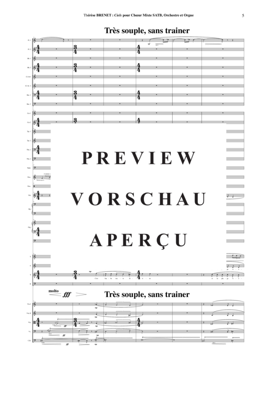 gallery: Ciels , , (Gemischter Chor, Orchester) nur Partitur