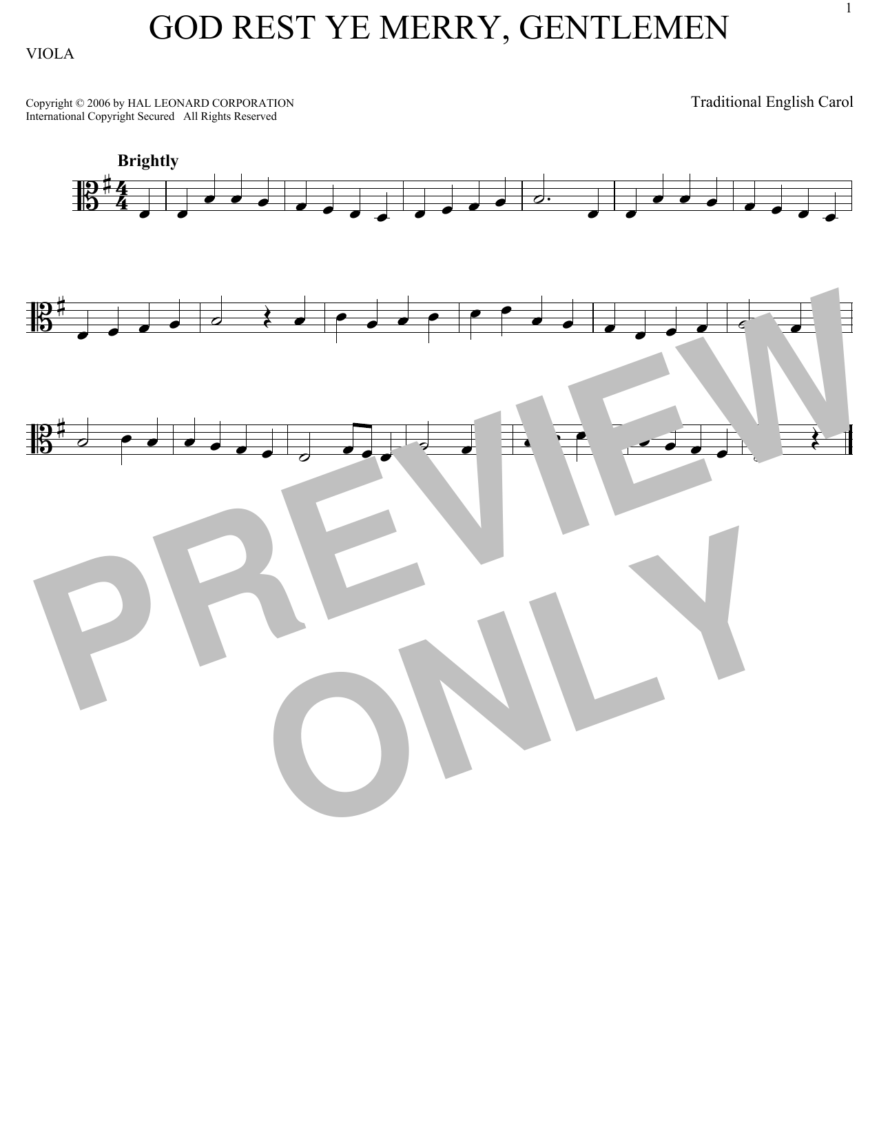Product gallery: Page 1 of 1 God Rest Ye Merry, Gentlemen, Traditional English Carol
