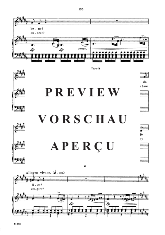 Product gallery: Page 3 of 13 Se il ciel mi divide, Parisotti, Alessandro, Medium Voice and Piano