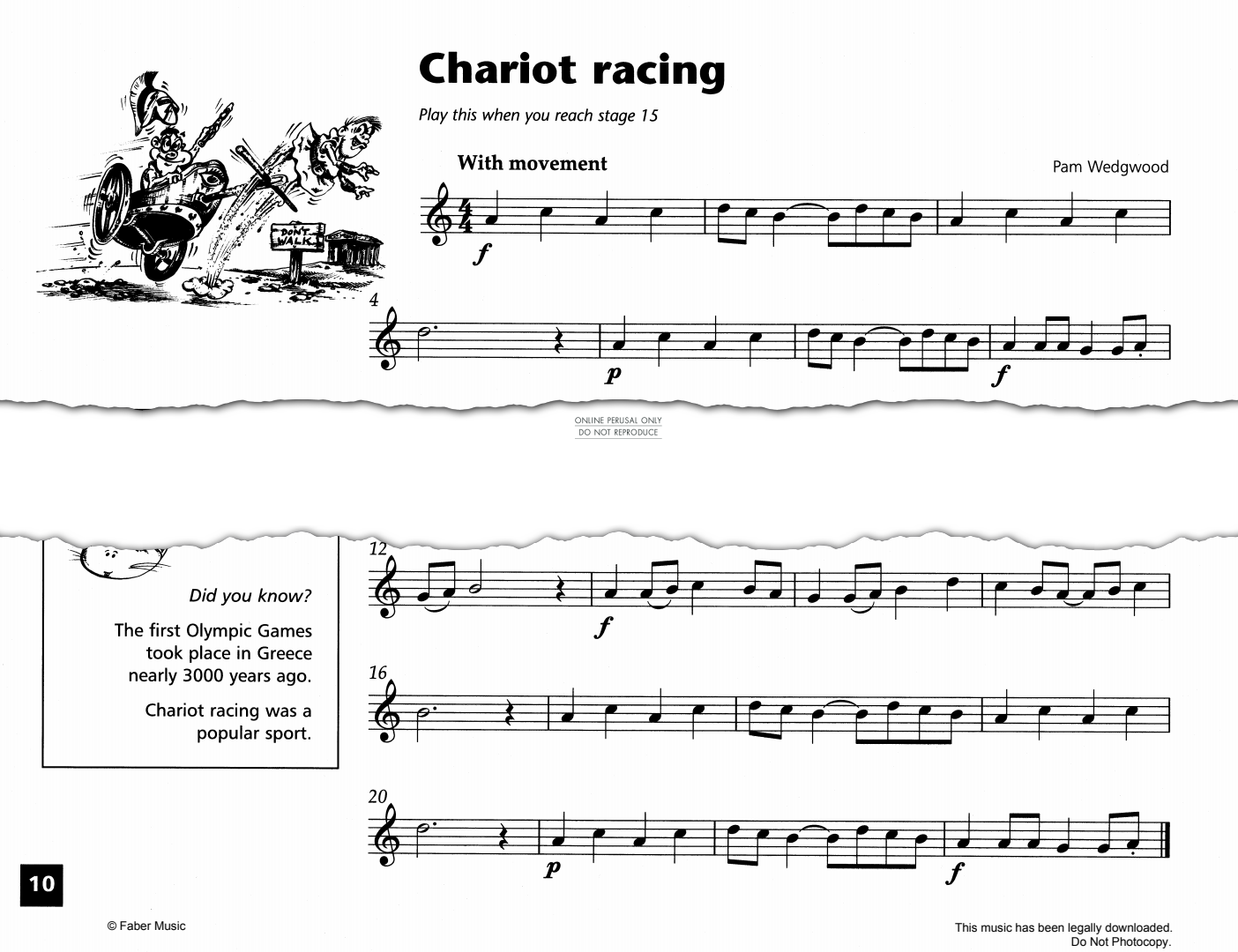 Product gallery: Page 1 of 1 Chariot Racing, Pam Wedgwood