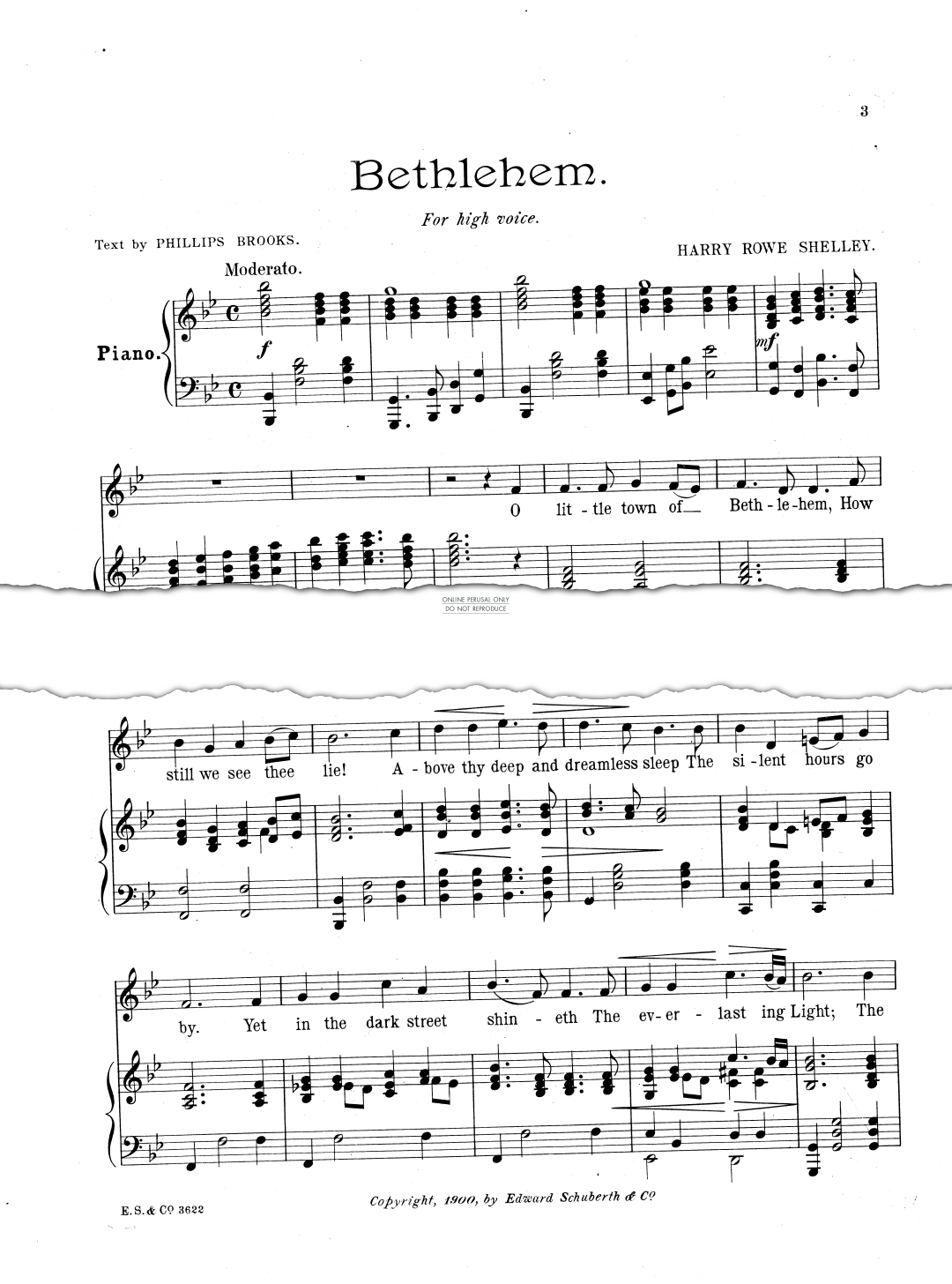 Produktgalerie: Seite 1 von 1 Bethlehem, Harry Rowe Shelley, Gesang, Klavier