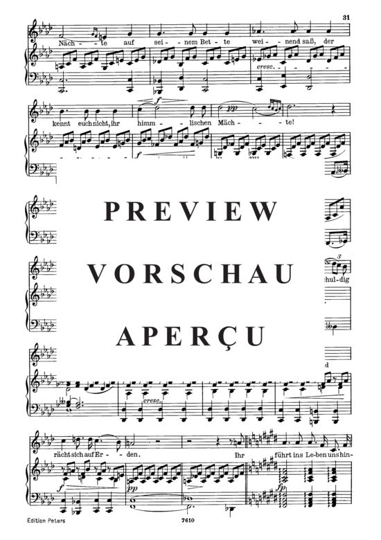 Product gallery: Page 3 of 4 Gesänge des Harfners D.478-2, , Low Voice and Piano