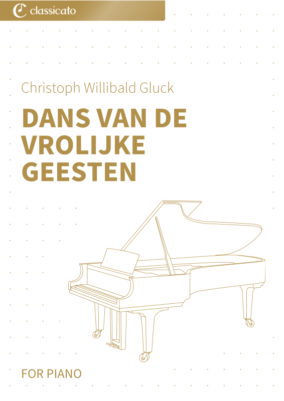 Product picture to: Dans van de vrolijke geesten - versimpelde versieChristoph Willibald Gluck