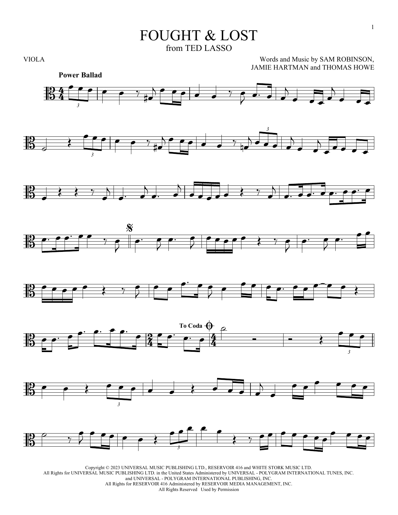 Product gallery: Page 1 of 1 Fought & Lost (feat. Brian May), Sam Ryder