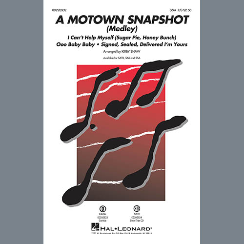Produktbild zu: A Motown Snapshot (Medley)