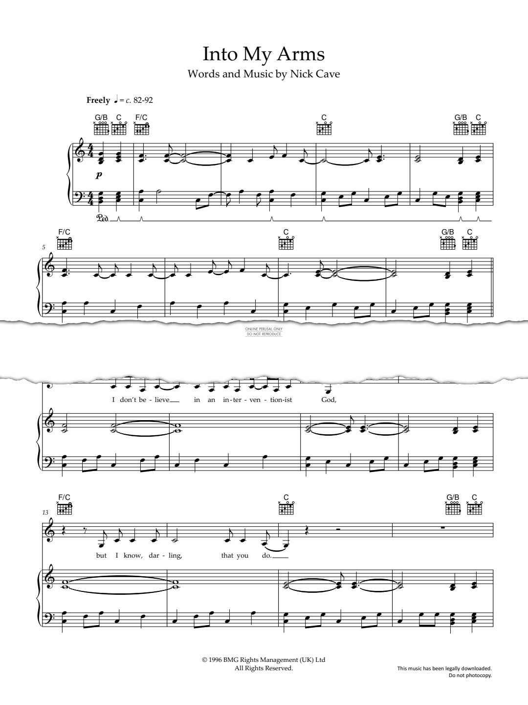Produktbild zu: Into My Arms