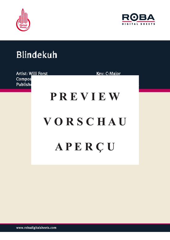 gallery: Blindekuh , Forst, 	Willi, (Klavier + Gesang)