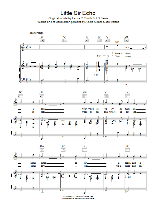 Product gallery: Page 1 of 1 Little Sir Echo, Vera Lynn
