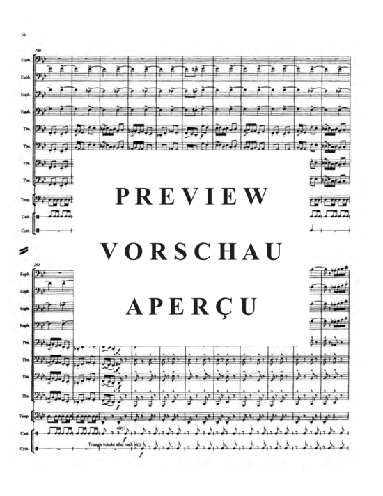 Produktgalerie: Seite 20 von 21 Danse Bacchanale , , (Tuba Ensemble EEEETTTT + Percussion)