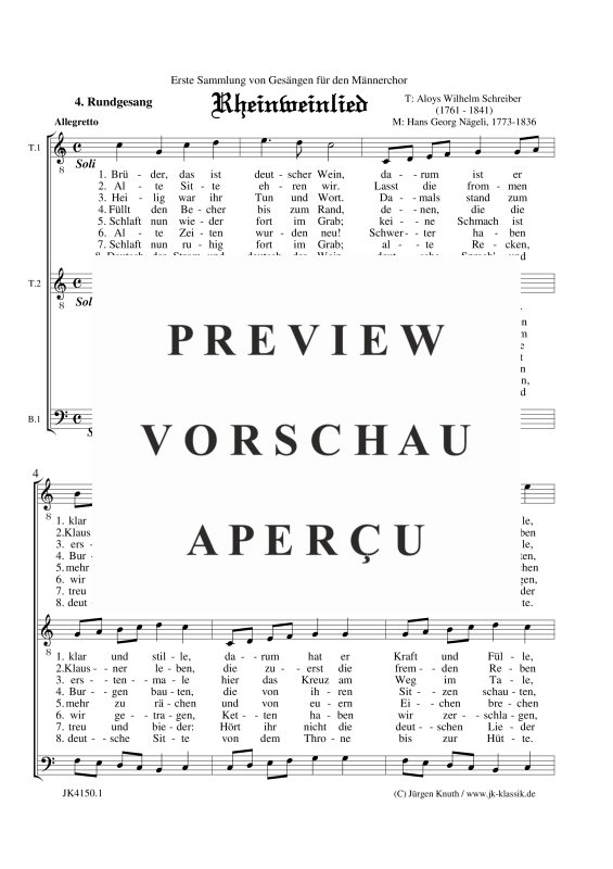 gallery: Rheinweinlied (Rundgesang), , Männerchor