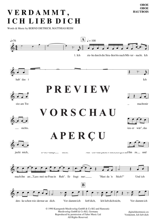 gallery: Verdammt ich lieb dich , Reim, Matthias, (Oboe)