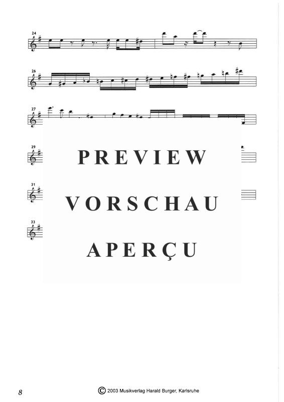 gallery: One Cry For Argentina - Suite für Melodieinstrument & Gitarre, , Querflöte - Einzelstimme