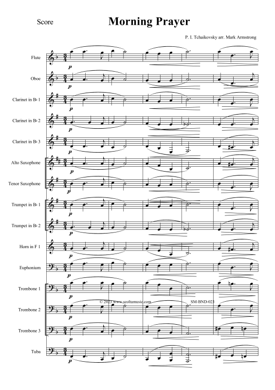 Produktgalerie: Seite 1 von 11 Morning Prayer, , Concert Band