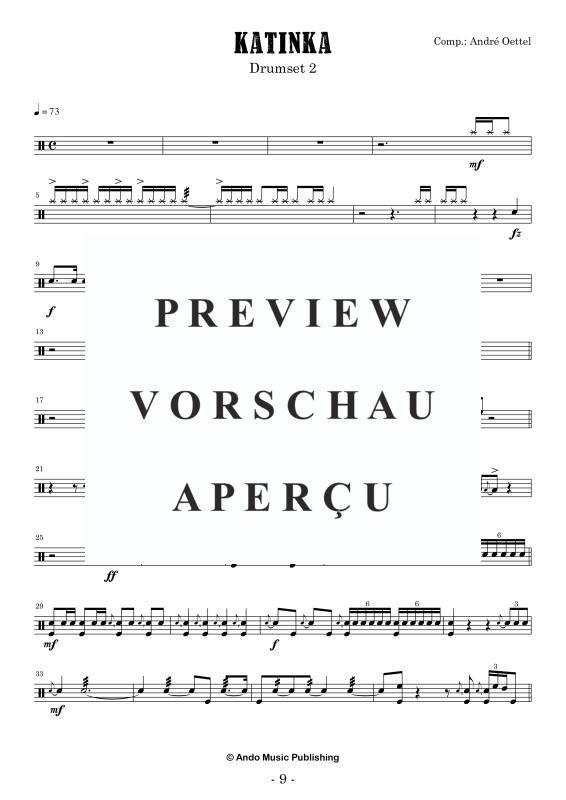 Produktgalerie: Seite 11 von 11 Katinka, , Drumset Trio