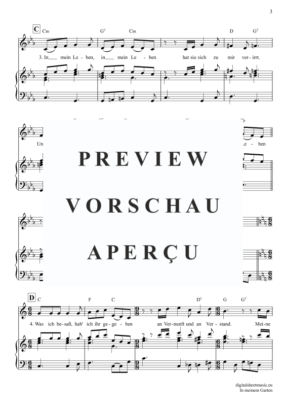 Product gallery: Page 4 of 11 In Meinem Garten, Mey, Reinhard, Klavier, Gesang & Akkorde