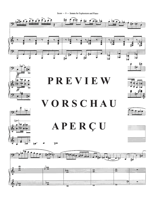 Product gallery: Page 13 of 21 Sonata , , (euphonium + piano)