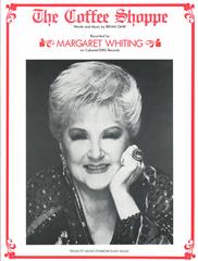 cover: The Coffee Shoppe, Margaret Whiting, Gesang, Gitarre, Klavier