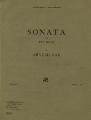 cover: Sonata For Two Pianos, Arnold Bax