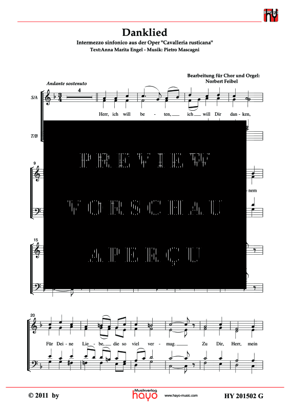 gallery: Danklied, , (Gemischter Chor und Orgel/Klavier)
